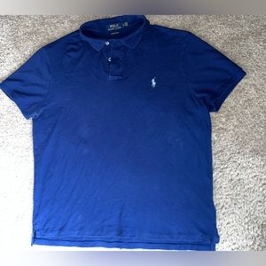 Polo Ralph Lauren blue polo Large